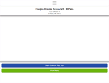 Tablet Screenshot of hongdaelpaso.com